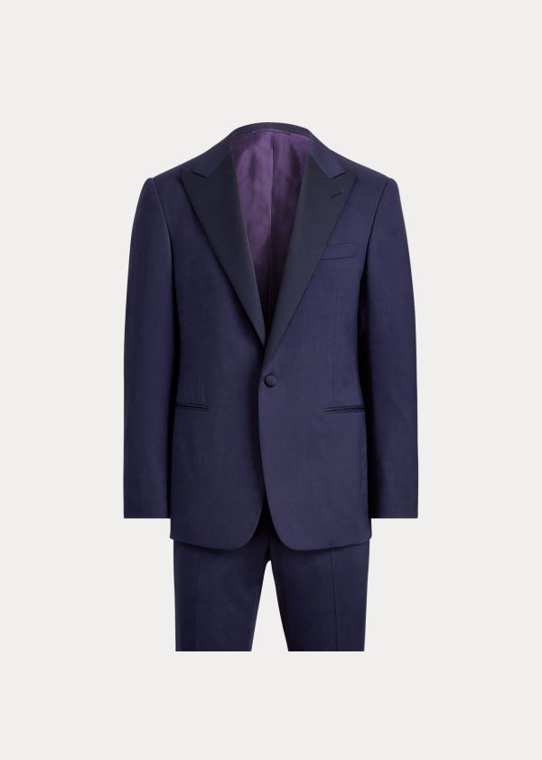 Smoking Ralph Lauren Hombre Azul Marino - Gregory Handmade - ZWXEA1450